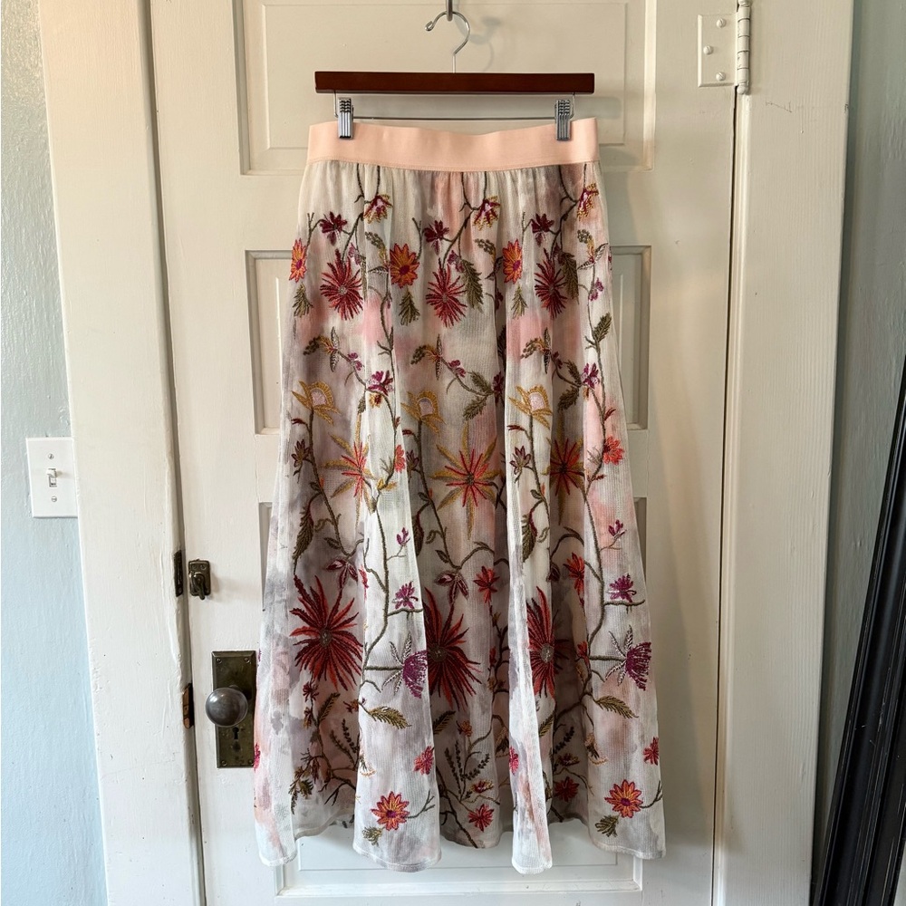Soft Surroundings Splendor Maxi Skirt - M - Picture 3 of 6
